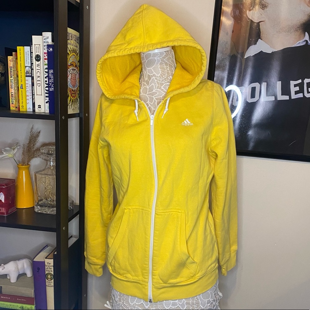 Womens large adidas full zip hoodie